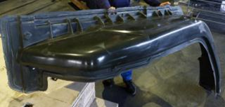 Parti esterne (paraurti, parafanghi, cappe, listelli, khungi, carenature aerodinamiche)