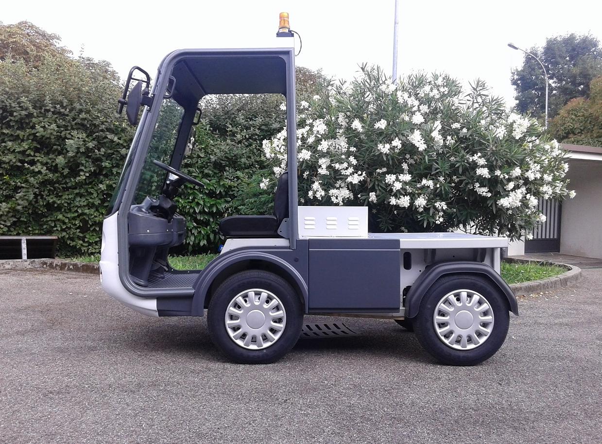 Electric pickup for railways and private areas