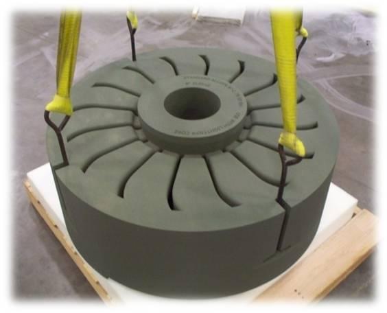 Anime o forme stampati in sabbia con legante FURANICA