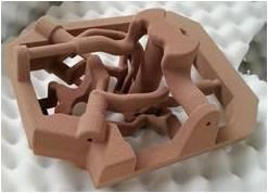 Anime o forme stampati in sabbia con legante FENOLICA