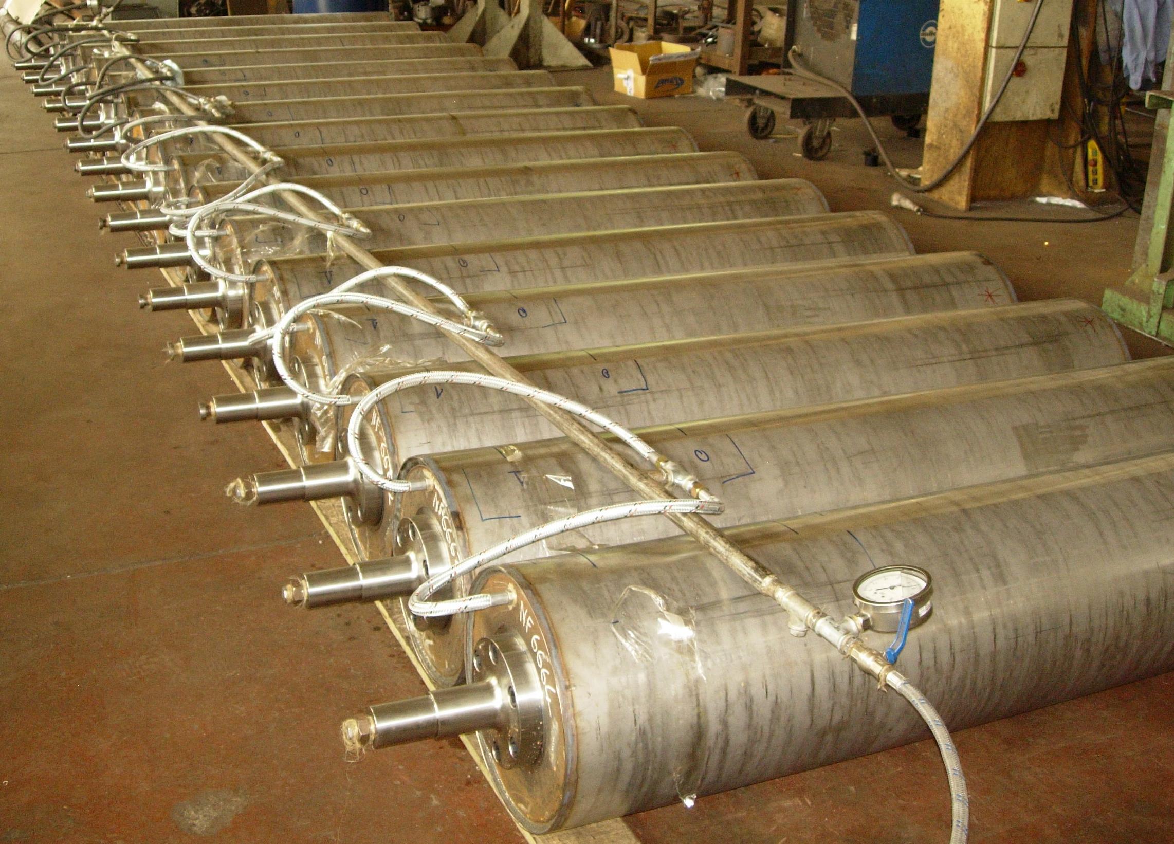 CILINDRI DI ASCIUGAMENTO E DI ESSICAZIONE - HOT ROLLS - DRYING CYLINDERS