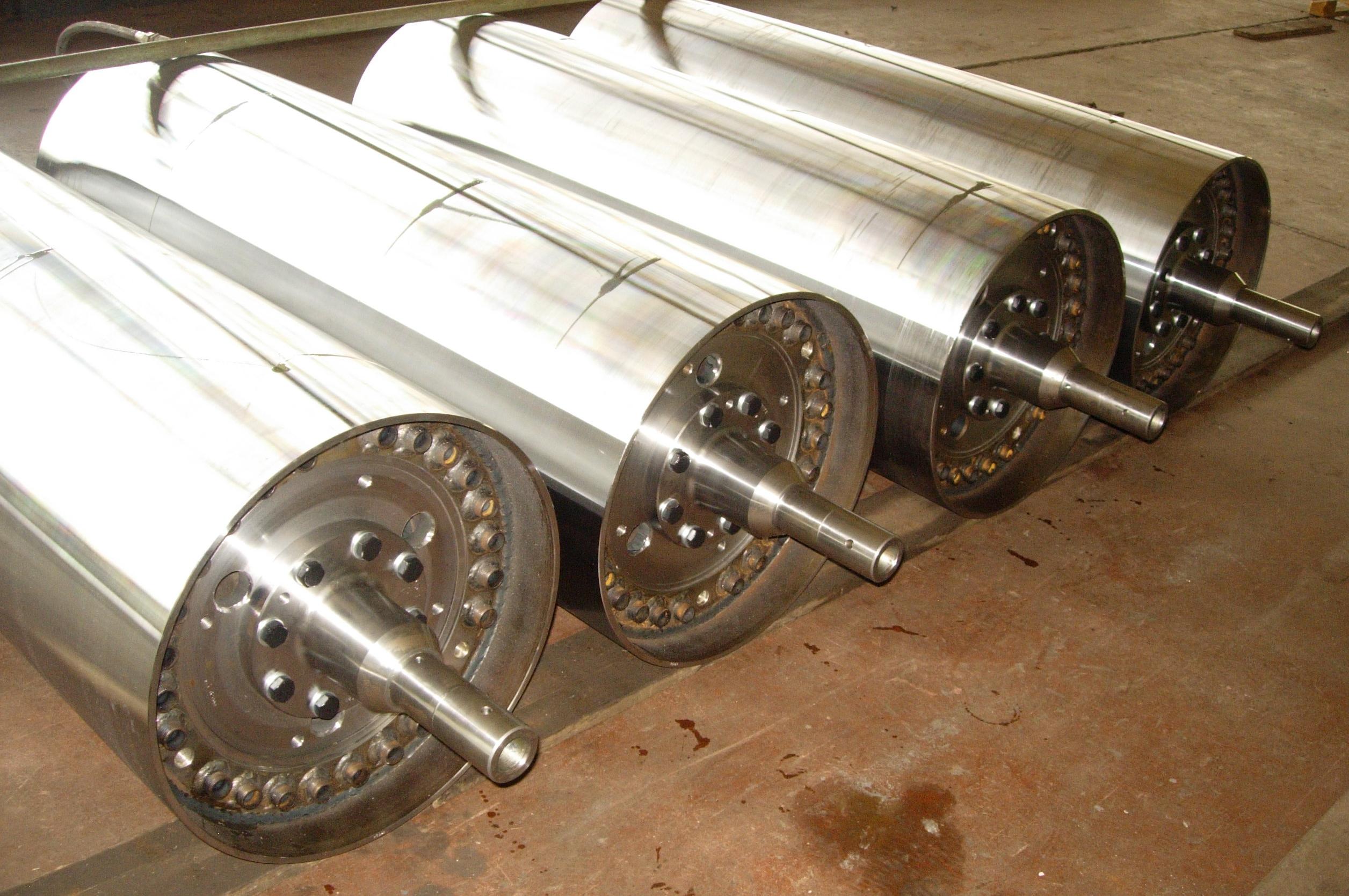 CILINDRI DI ASCIUGAMENTO E DI ESSICAZIONE - HOT ROLLS - DRYING CYLINDERS