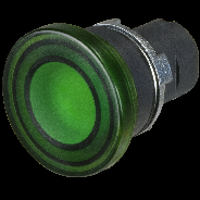 illuminazione pulsante a fungo - 22mm